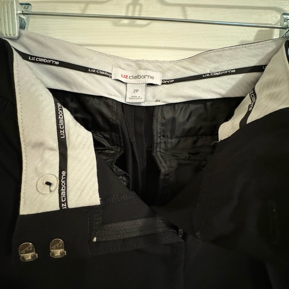 LIZ CLAIBORNE AUDRA STRAIGHT LEG PANTS - Picture 9 of 10